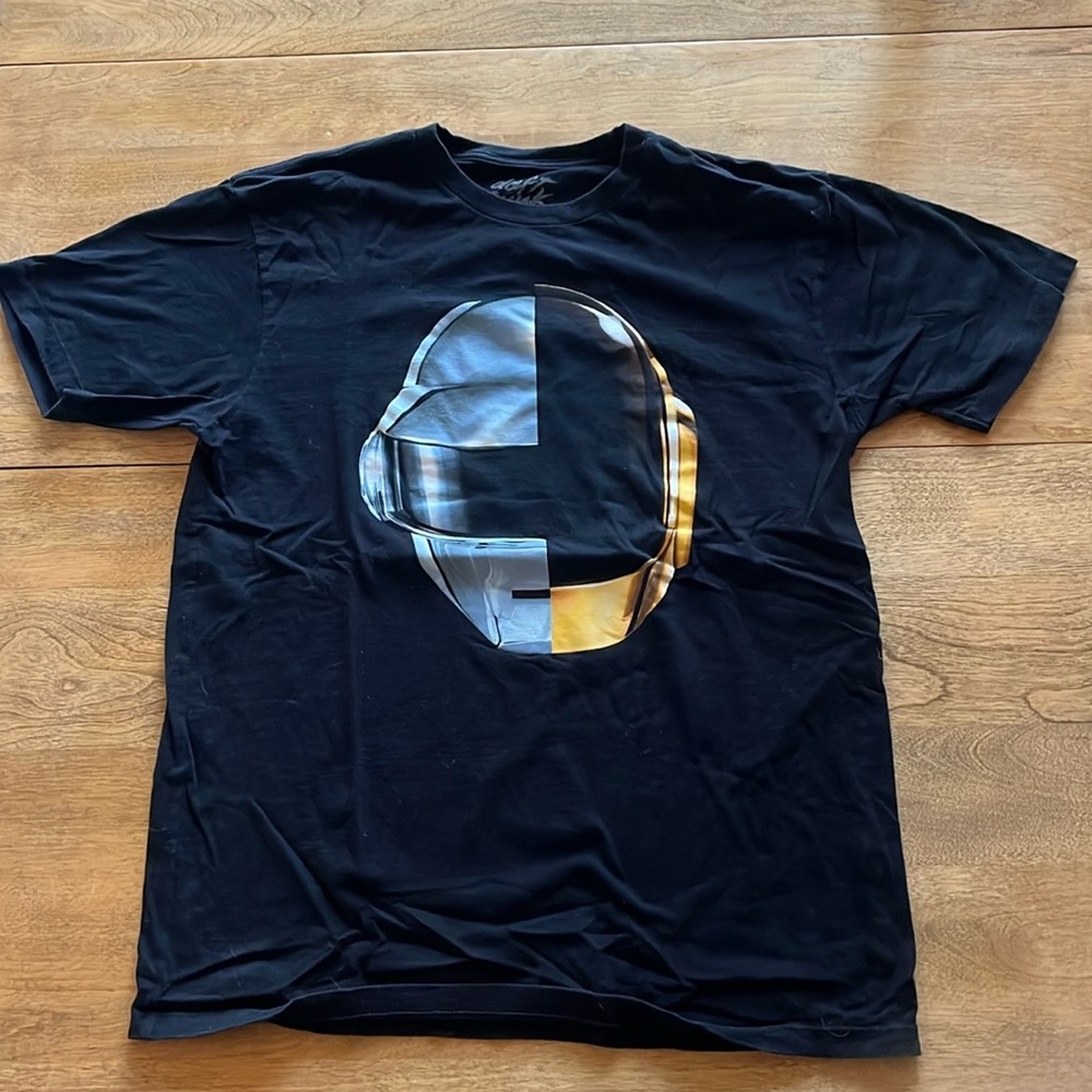 Official black daft punk tee